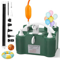 Balloon Pump Electric, Dual Motor Balloon Blower Machine for Latex Foil 260Q Long Balloons, Air Pump Inflator Machine for Balloo