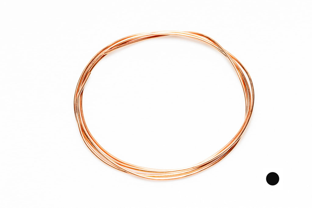 20 Gauge, 999 Pure Copper Wire (Round) Dead Soft Cda 110 Made In Usa - 10Ft By Craft Wire