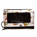 Chums Surfshort Wallet (Aqua Flauge Fly Hooks)
