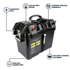Newport Vessels Trolling Motor Smart Battery Box Power Center With Usb And Dc Ports
