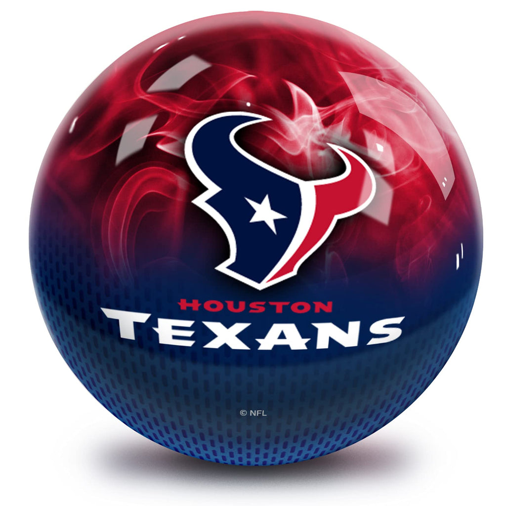 Strikeforce Bowling Nfl Houston Texans On Fire Undrilled Bowling Ball