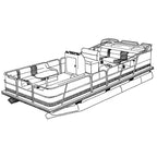 Carver Industries Boat Cover Fed-20 Pg Gray