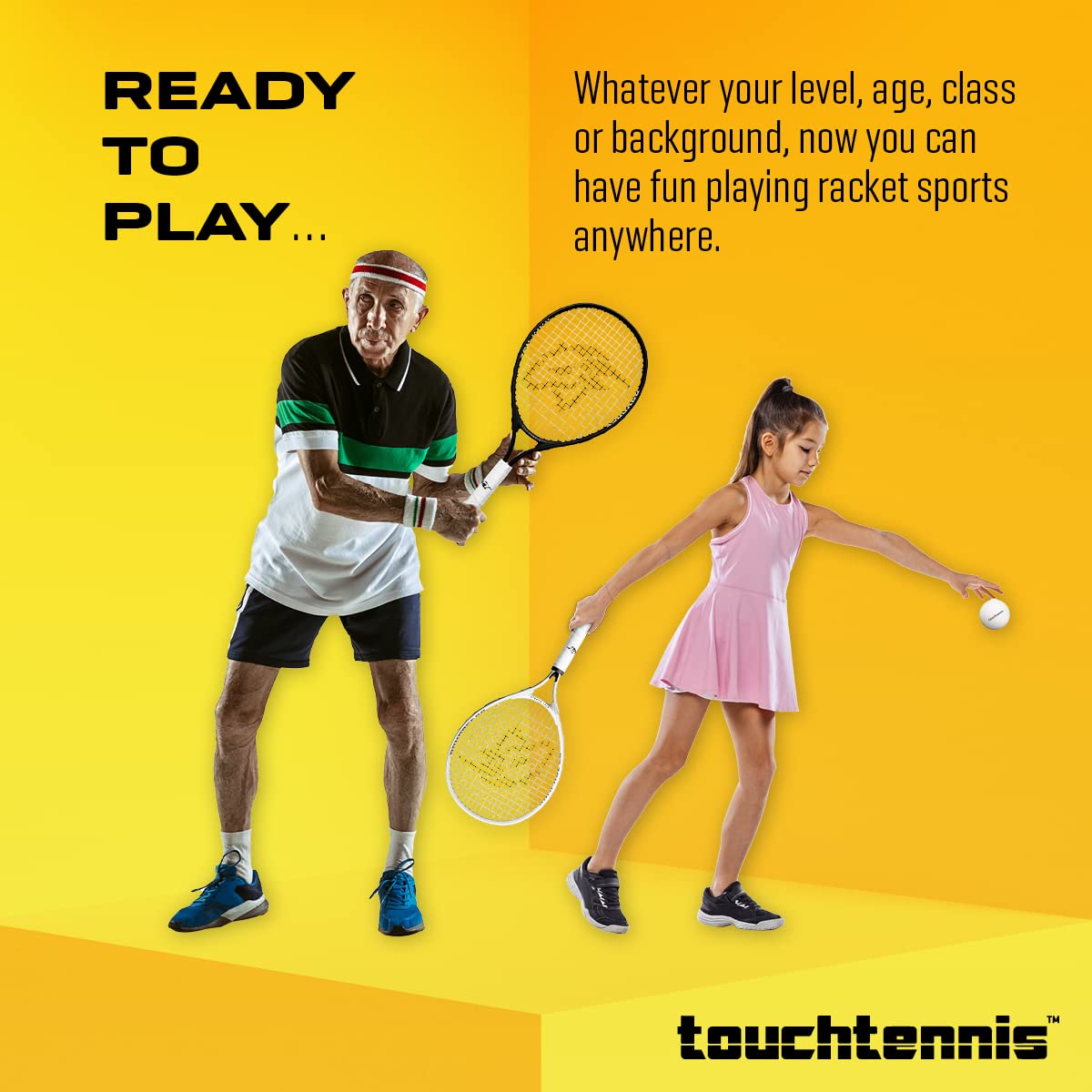 Touchtennis 12 Ball Pack Official Foam Balls
