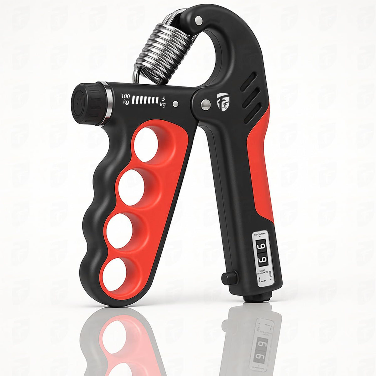 FirstFit Hand Grip Strengthener, HeavyDuty Adjustable Resistance (5100kg) Forearm Strengthener & Finger Exerciser Grip Strengt