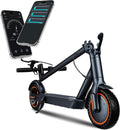 Electric Scooter for Adults, 8.5  Solid Tires, 17-20 MPH, 350W Motor, Max 20 Miles Long Range, Folding E-Scooter with Dual Braki
