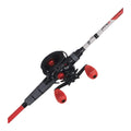 Abu Garcia 66    Max X Fishing Rod And Reel Baitcast Combo, 4+1 Ball Bearings With Lightweight Graphite Frame & Sideplates, Alum
