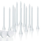 Mykuja Bamboo Golf Tee 3-1/4 Inch Pack Of 100 White