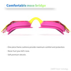Zabert 2 Pack Girls Swim Goggles, Swimming Goggles For Girl Kids Toddler Youth Junior Children Child Age 3 4 5 6 7 8 9 10 11 12