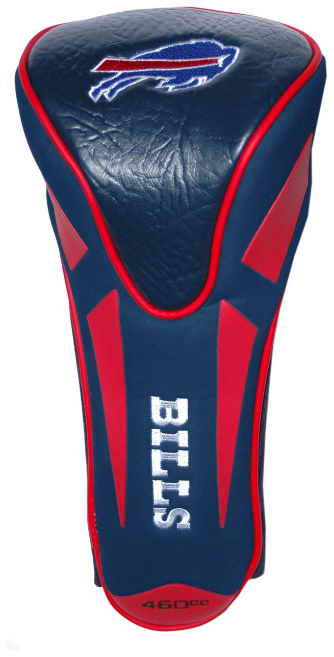 Team Golf Nfl Buffalo Bills Single Apex Driver Head Cover Golf Club Single Apex Driver Headcover, Fits All Oversized Clubs, Trul