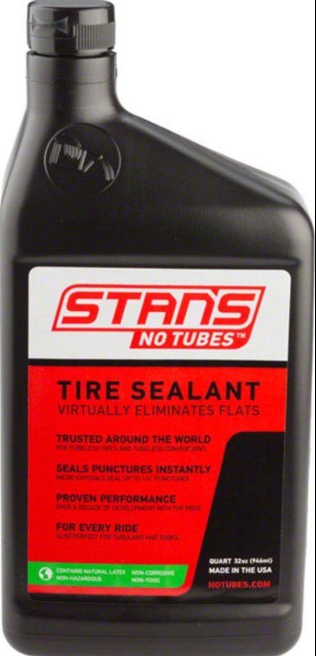 Stans NoTubes Tire Sealant, Liquid Sealant, 32 Ounces (1 Quart)
