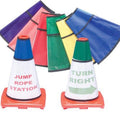 CLEAR POCKET CONE COVER SET OF 6