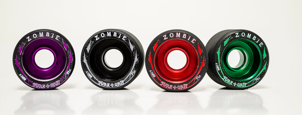 Sure-Grip Zombie Wheels Low 59Mm 89A - Purple Hub