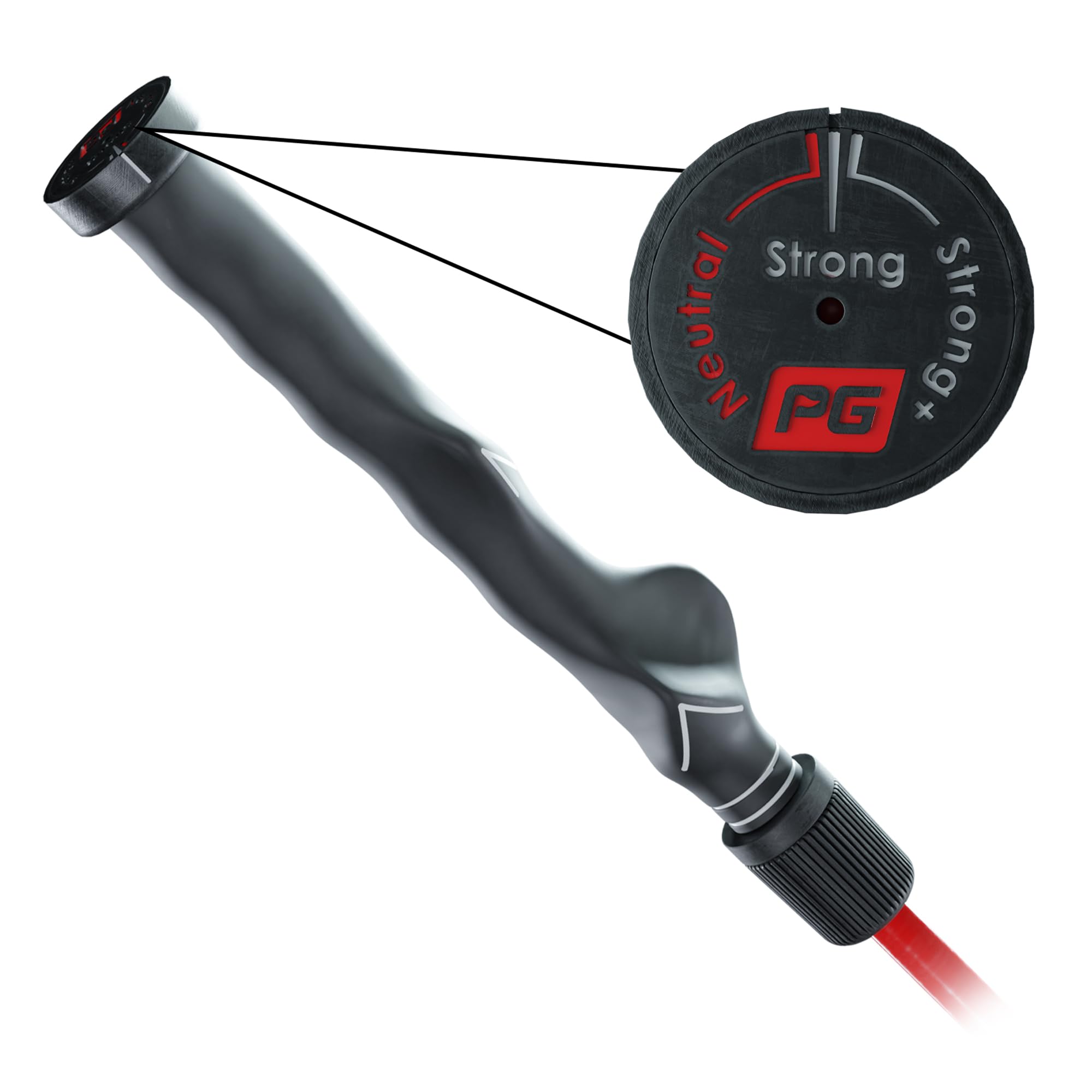 Performance Golf Straight Stick - Automatic Swing Trainer For Perfect Golf Swings I Auditory Feedback I Core Mechanics Improveme
