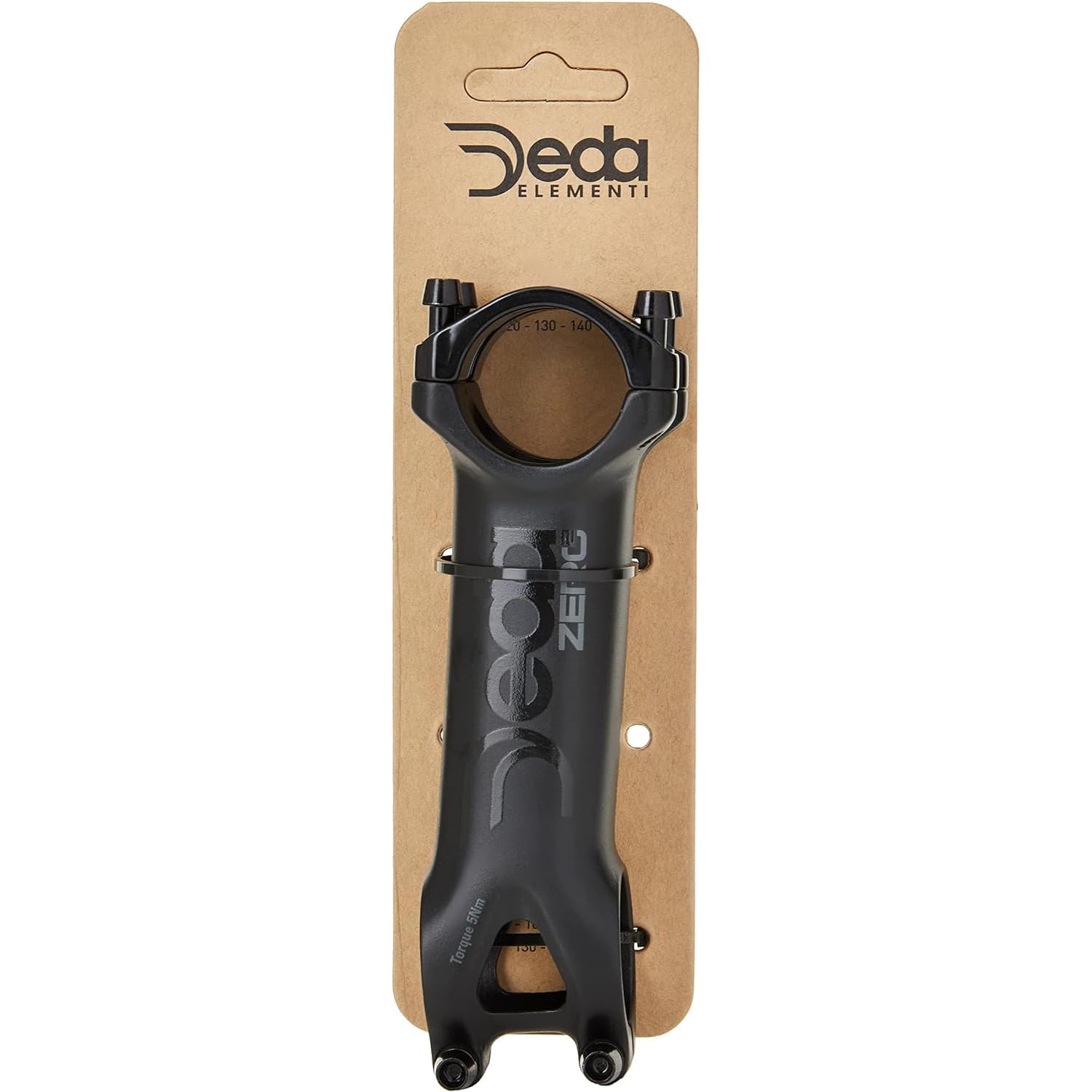 Deda Elementi Unisex'S Zero 2 Stem, Polished On Black, 80Mm
