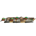 Avian X Topflight Green-Winged Teal Decoys, Realistic Floating Duck Decoys For Hunting, Weight-Forward Swim Keel, Set Of 6, Mult