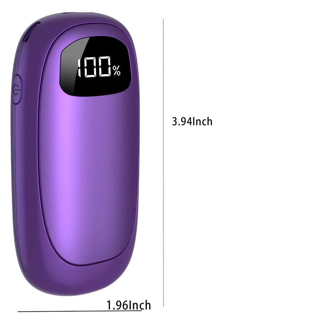 Hand Warmers, Rechargeable Hand Warmers 2 Pack-14000Mah Electric Hand Warmer With Led Display,20 Hours Warmth 4 Levels Heat Up T
