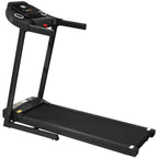 Soozier Folding Treadmill 1.5Hp 7.45 Mph Max Speed Electric Motorised Running Jogging Walking Machine W/ 12 Preset Programs And 