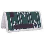 Tough 1 Miniature Sierra Saddle Pad, Hunter/Black/Cream, 19 X 19