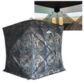 THUNDERBAY 3 Person Hidden Threat See Through Hunting Blind, See Through Panel Window with 270 View, Floor Space 62 x 62