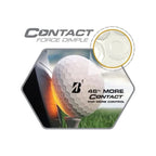 Playbetter Bridgestone E12 Contact Golf Balls  Multi-Packs  Flexativ Cover Technology & Contact Force Dimple  46% More Surface C