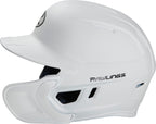 Rawlings 2022 Mach 1-Tone Matte Baseball Batting Helmet W/Rhb Adjext, Senior, Matte White