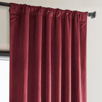 Hpd Half Price Drapes Heritage Plush Velvet Curtains For Bedroom  Living Room 50 X 96, Vpyc-179758-96 (1 Panel) Cinema Red
