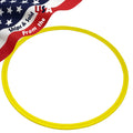 BlueDot Trading Agility Training Rings | 15 Plastic Speed Rings for Sports | Adjustable Hoop Exercise Ring Set for Speed Agility