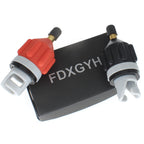 Fdxgyh 2 Pcs Sup Pump Adaptor Air Pump Converter Air Valve Adapter Conventional Pumping Head Connector For For Inflatable Kayak