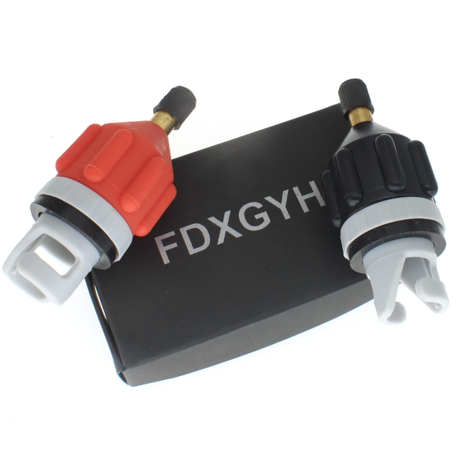 Fdxgyh 2 Pcs Sup Pump Adaptor Air Pump Converter Air Valve Adapter Conventional Pumping Head Connector For For Inflatable Kayak