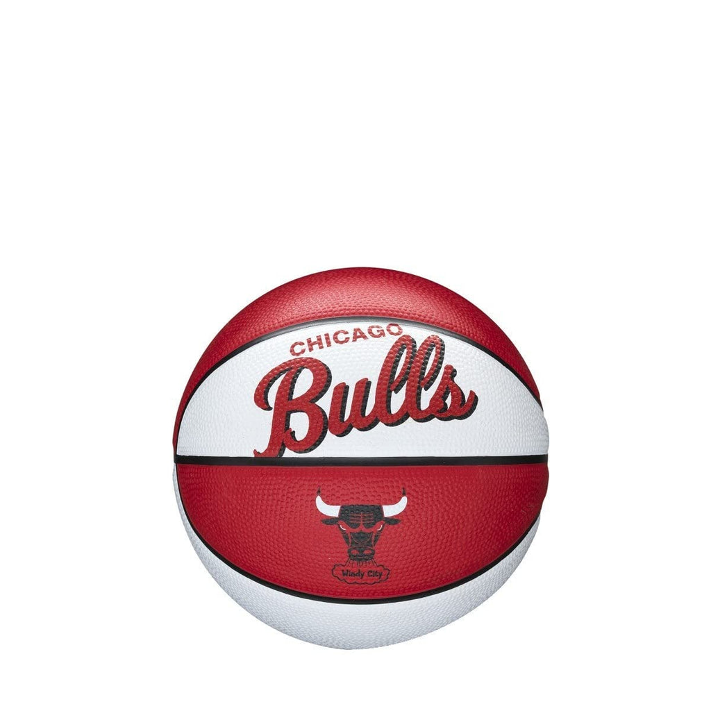 Wilson Nba Team Retro Mini Basketball - Chicago Bulls