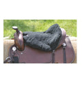 Cashel Western Saddle Large Fleece Tush Cushion, Black