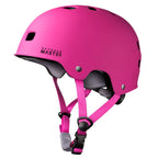 OutdoorMaster Skateboard Cycling Helmet - Two Removable Liners Ventilation Multi-Sport Scooter Roller Skate Inline Skating for K