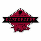 Rico Industries Ncaa Arkansas Razorbacks Diamond Shape Cut Pennant - Home And Living Room D  Cor - Soft Felt Ez To Hang