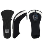 Big Teeth Golf Hybrid Head Covers Set Headcovers Utility Ut Club Protector Meshy With Interchangeable Number Tag (2 Pcs)