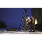 Guide Gear Tripod Portable Game Hanger Deer Hoist Lift System For Hunting, Hide Skinning, Field Dressing