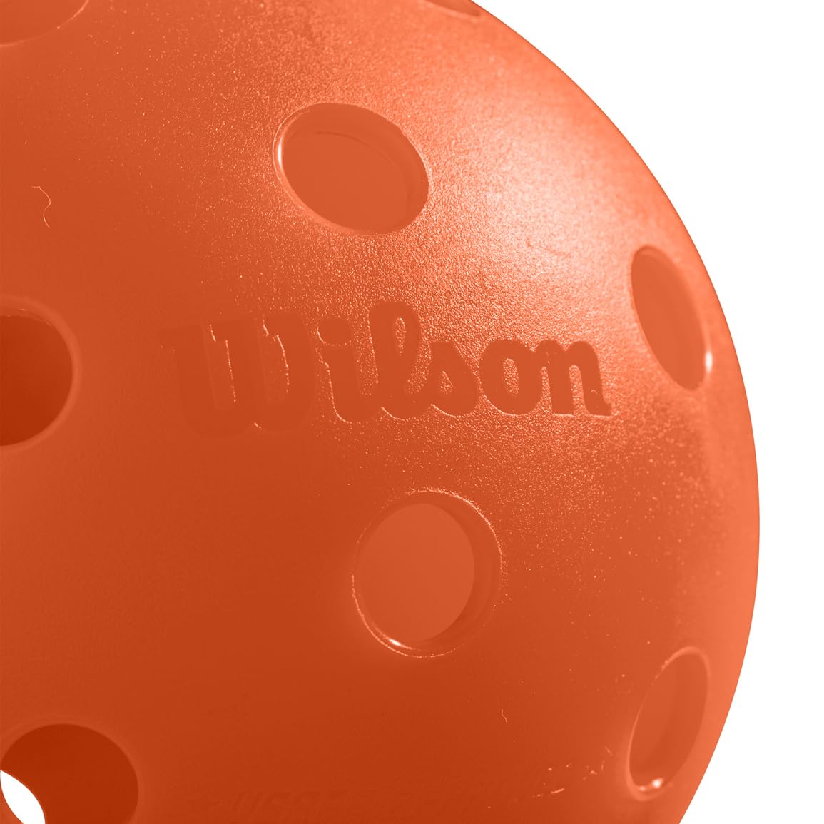 Wilson Tru 32 Indoor Pickleballs - 3 Pack, Orange