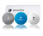 Serenilite 3X Hand Therapy Exercise Stress Ball Bundle For Adults, Grip Strengthening, Tri-Density Squeeze Balls, Hand Grip Stre