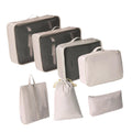 Myaddiction 7X Packing Cubes For Suitcase Travel Bags For Family Breaks Beach Travelling Beige