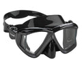 Cressi Liberty Quattro Panoramic Masks, Black/Graphite