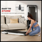 Treadmill for Home, Walking Pad Treadmill with Incline, 2-in-1 Portable Walking Pad with Handle Bar, 330LBS Weight Capacity 2.5H