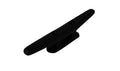 Attwood 12113L3 Nylon 6.5-Inch Marine Dock Cleat, Black