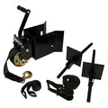 Muddy Hunting Ladderstand Tree Stand Installation Hoist Kit With 25 Foot Heavy Duty Winch Strap, Solid Steel Winch, And Pully Sy