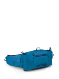 Osprey Talon 6L Mens Lumbar Hiking Waist Pack - Fanny Pack with Water Bottle Holders, Scoria Blue/Night Shift, Extended Fit
