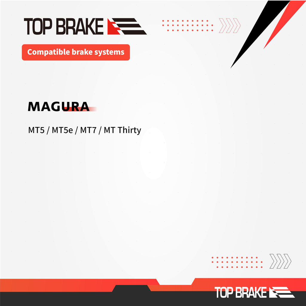 Top Brake Bd19-P Disc Bike Brake Pads For Magura 4 Piston Mt5/ Mt7/ Mt5E