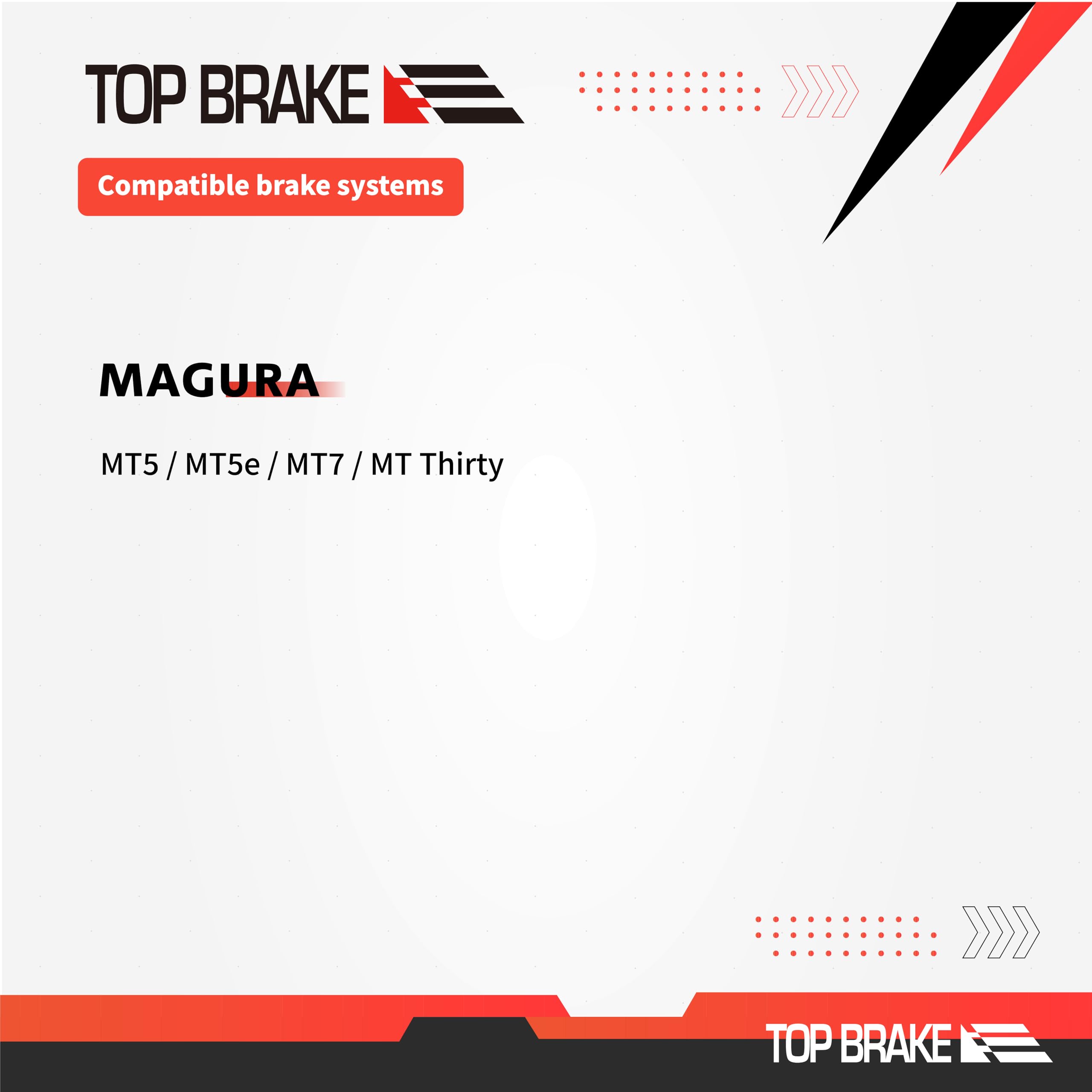 Top Brake Bd19-E+ Disc Bike Brake Pads For Magura 4 Piston Mt5/ Mt7/ Mt5E