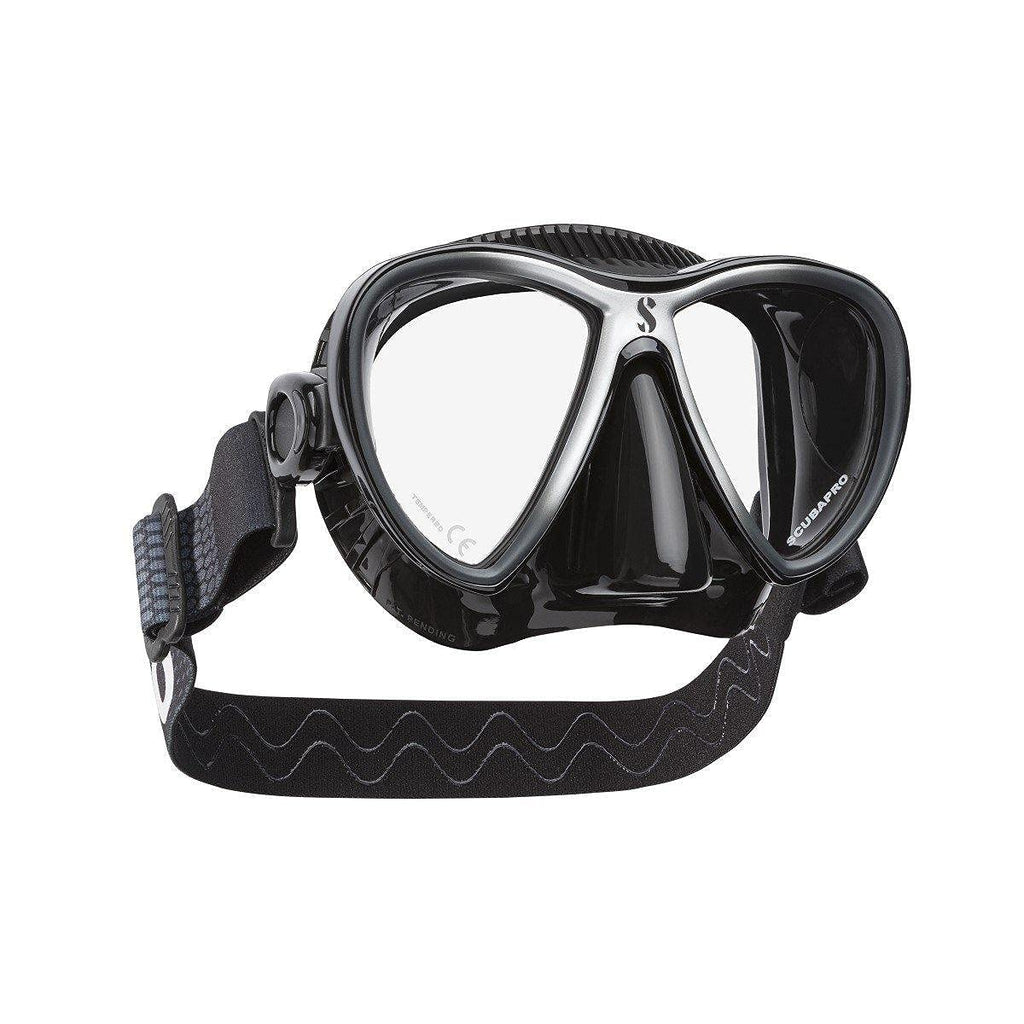 Scubapro Synergy Twin Trufit Mask - Mirrored Black/Purple