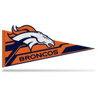 Rico Industries Nfl Football Denver Broncos Soft Felt Pennant - Ez To Hang - Home D  Cor (Game Room, Man Cave, Bed Room)