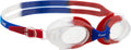 Cressi Seahorse Anti-Fog Safety Goggles, Blue/White/Red, Adjustable, UV Protection