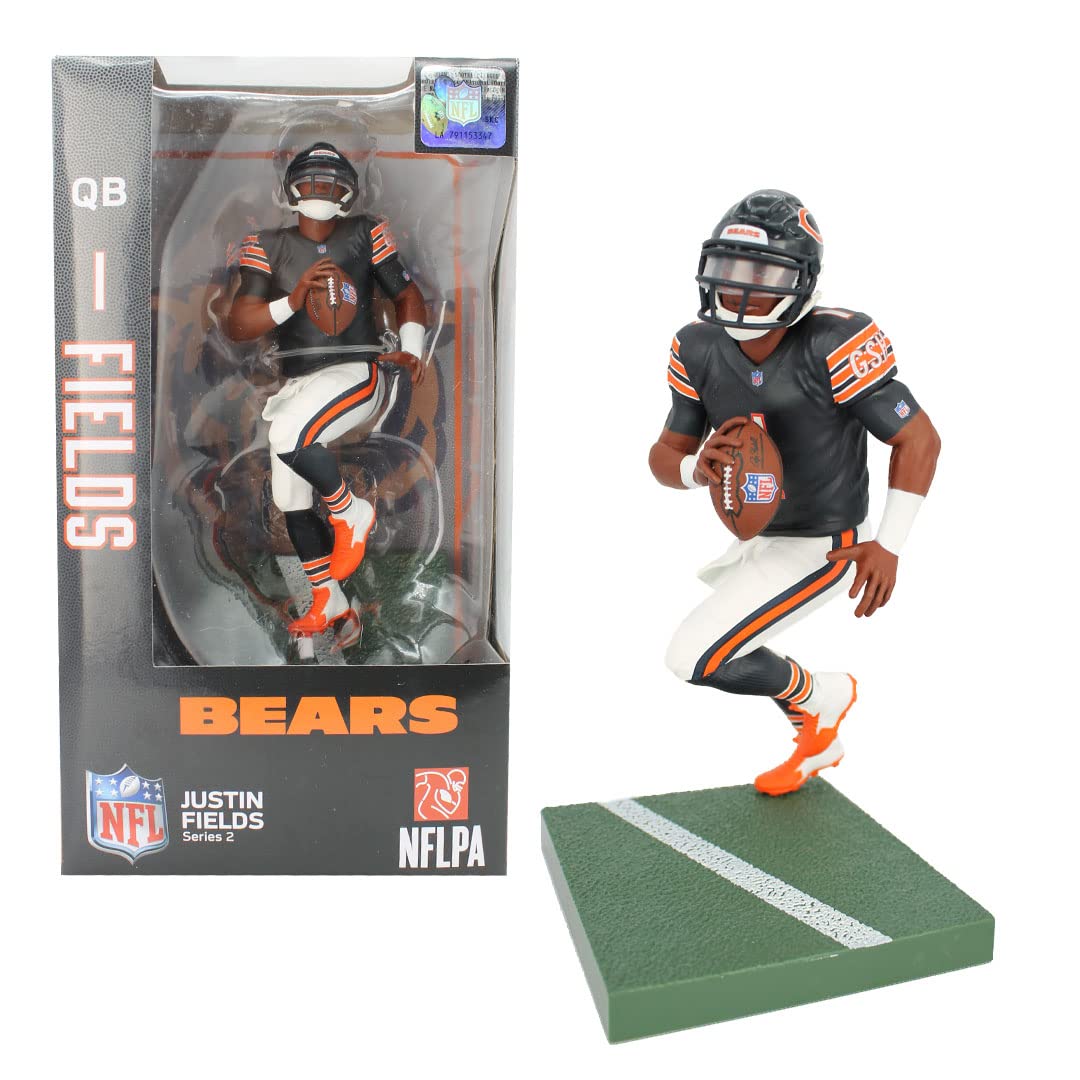 Imports Dragon NFL Justin Fields (Chicago Bears) 6 Figure Series 2