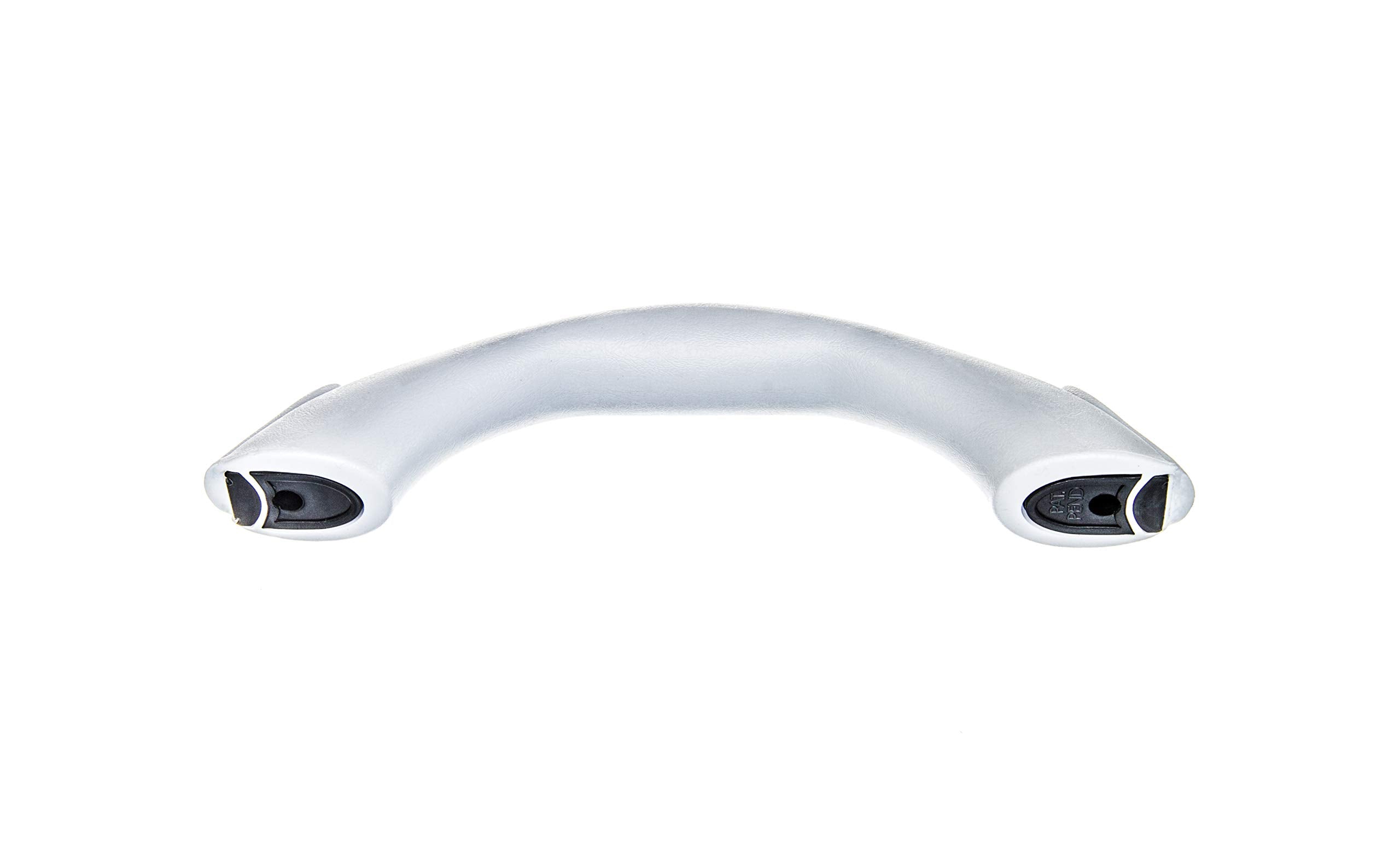 Attwood 2050-5 Ergonomic One-Piece Vinyl Grab Handle, White Finish